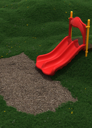 3-foot Double Straight Slide