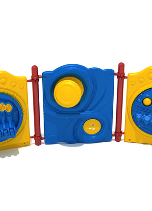 Musical Activity Panel Set of 3 incl. Drum Beats Panel, Percussion Panel, Chime Panel