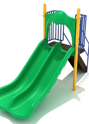 4 Foot Double Straight Slide