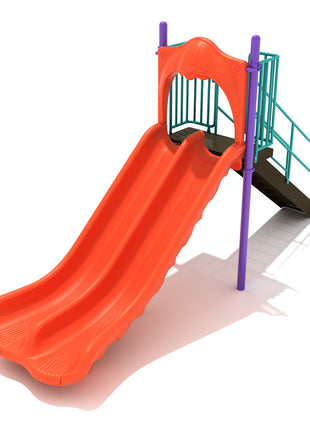 4-foot Double Wave Slide