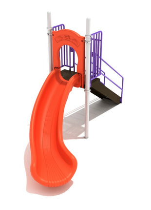 4 Foot Single Left Turn Slide