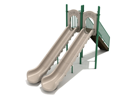 6 Foot Double Sectional Straight Slide