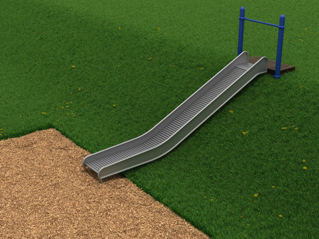 4-foot Single Straight Hillside Roller Slide
