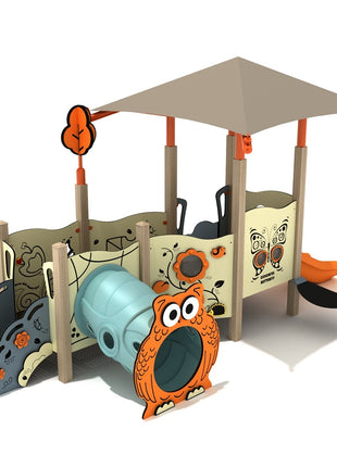 Fuschia Canopy Mini Play Structure