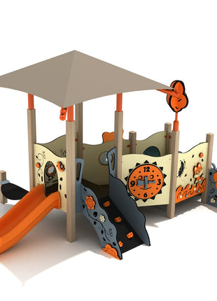 Fuschia Canopy Mini Play Structure