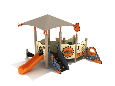 Fuschia Canopy Mini Play Structure