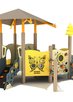 Periwinkle Canopy Mini Play Structure
