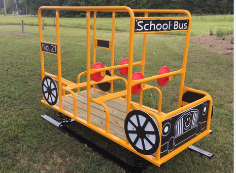 School Bus with Springs