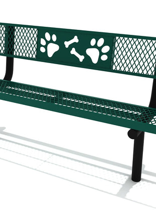 6’ Dog Park Bench