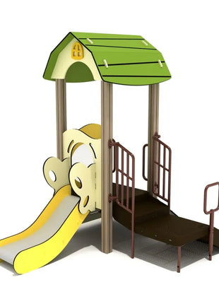Peach Oak Canopy Quest Play Structure