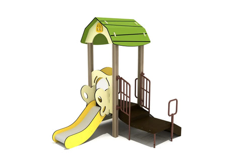 Peach Oak Canopy Quest Play Structure