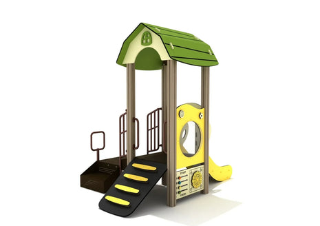 Peach Oak Canopy Quest Play Structure