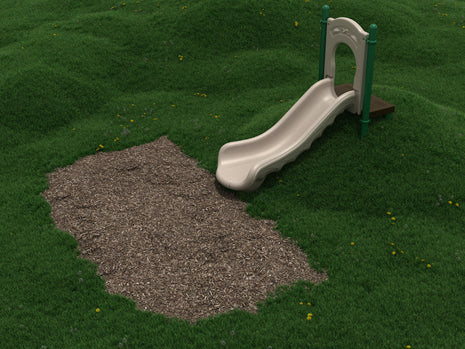 3-foot Single Straight Slide