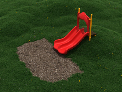 3-foot Double Straight Slide