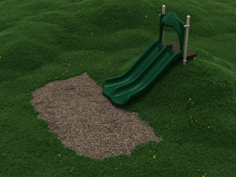 4-foot Double Straight Slide