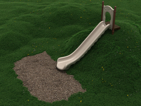 6-foot Single Straight Slide