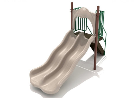 4 Foot Double Wave Slide