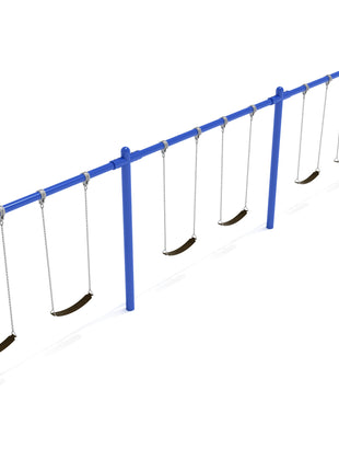 4 Bay Single Post Swing