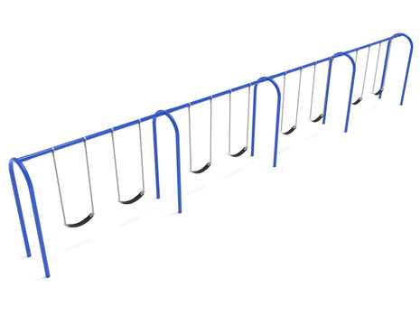 4 Bay Arch Post Swings